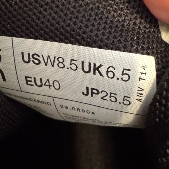 On Running Black and White Athletic Shoes Women’s Size 8.5 - Picture 8 of 8